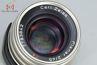 CONTAX コンタックス Carl Zeiss Planar 45mm f/2 T*
