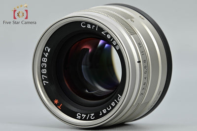 CONTAX コンタックス Carl Zeiss Planar 45mm f/2 T*