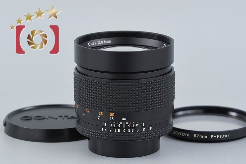 【中古】CONTAX コンタックス Carl Zeiss Planar 85mm f/1.4 T* AEG
