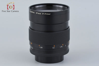 【中古】CONTAX コンタックス Carl Zeiss Planar 85mm f/1.4 T* AEG