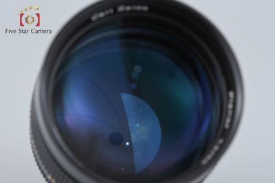 【中古】CONTAX コンタックス Carl Zeiss Planar 85mm f/1.4 T* AEG
