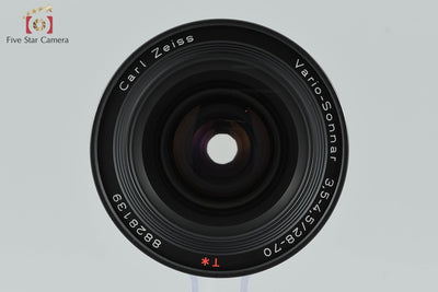 【中古】CONTAX コンタックス Carl Zeiss Vario Sonnar 28-70mm f/3.5-4.5 T* MMJ