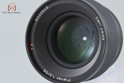 【中古】CONTAX コンタックス Carl Zeiss Planar 55mm f/1.2 T* MMG 100周年記念モデル