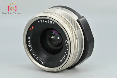 【中古】CONTAX コンタックス Carl Zeiss Biogon 28mm f/2.8 T*