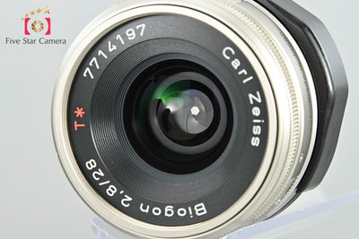 【中古】CONTAX コンタックス Carl Zeiss Biogon 28mm f/2.8 T*