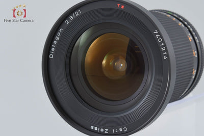 【中古】CONTAX コンタックス Carl Zeiss Distagon 21mm f/2.8 T* MMJ