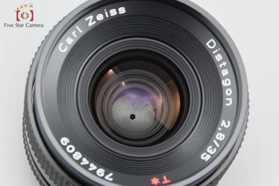 【中古】CONTAX コンタックス Carl Zeiss Distagon 35mm f/2.8 T* MMJ 元箱付き