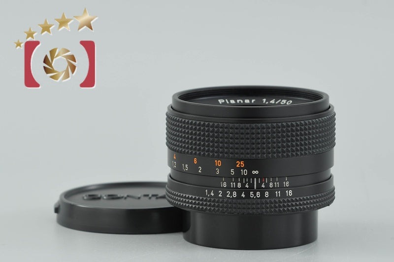 【中古】CONTAX コンタックス Carl Zeiss Planar 50mm f/1.4 T* AEJ