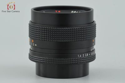 【中古】CONTAX コンタックス Carl Zeiss Planar 50mm f/1.4 T* AEJ