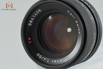 【中古】CONTAX コンタックス Carl Zeiss Planar 50mm f/1.4 T* AEJ