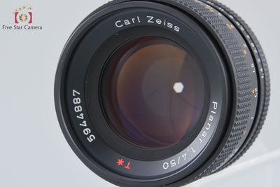 【中古】CONTAX コンタックス Carl Zeiss Planar 50mm f/1.4 T* AEJ