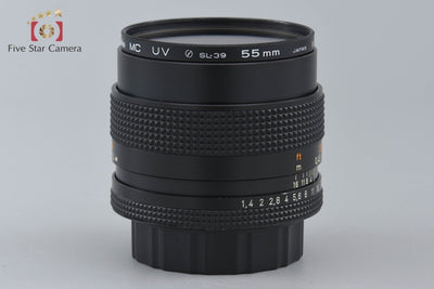 【中古】CONTAX コンタックス Carl Zeiss Planar 50mm f/1.4 T* AEJ 2025.11月 オーバーホール済み