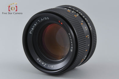【中古】CONTAX コンタックス Carl Zeiss Planar 50mm f/1.4 T* AEJ 2025.11月 オーバーホール済み