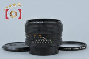 【中古】CONTAX コンタックス Carl Zeiss Planar 50mm f/1.4 T* MMJ 2025.6月 オーバーホール済み
