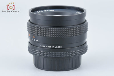【中古】CONTAX コンタックス Carl Zeiss Planar 50mm f/1.7 T* AEJ 2025.11月 オーバーホール済み