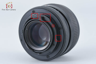 【中古】CONTAX コンタックス Carl Zeiss Planar 50mm f/1.7 T* AEJ 2025.11月 オーバーホール済み