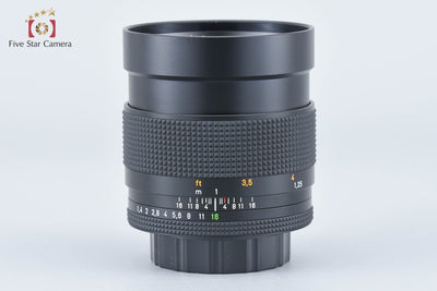 【中古】CONTAX コンタックス Carl Zeiss Planar 85mm f/1.4 T* MMJ 2025.11月 オーバーホール済み