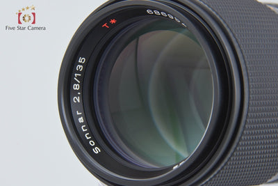 【中古】CONTAX コンタックス Carl Zeiss Sonnar 135mm f/2.8 T* MMJ