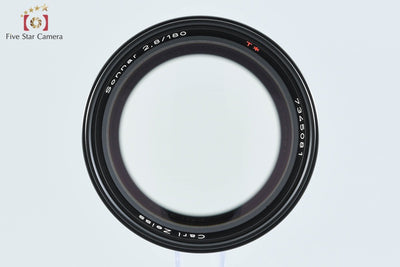 【中古】CONTAX コンタックス Carl Zeiss Sonnar 180mm f/2.8 T* MMJ