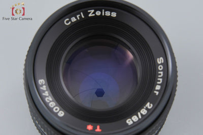 【中古】CONTAX コンタックス Carl Zeiss Sonnar 85mm f/2.8 T* AEG