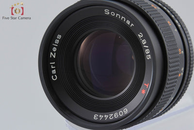 【中古】CONTAX コンタックス Carl Zeiss Sonnar 85mm f/2.8 T* AEG