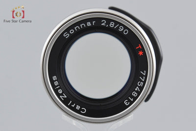 【中古】CONTAX コンタックス Carl Zeiss Sonnar 90mm f/2.8 T*