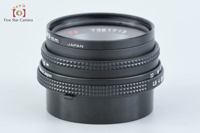【中古】CONTAX コンタックス Carl Zeiss Tessar 45mm f/2.8 T* MMJ