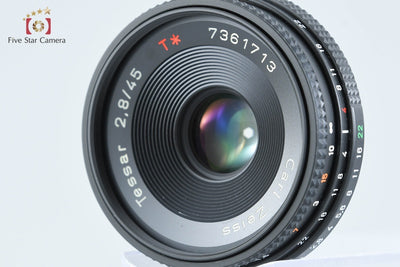 【中古】CONTAX コンタックス Carl Zeiss Tessar 45mm f/2.8 T* MMJ