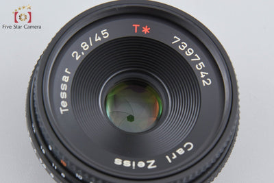 【中古】CONTAX コンタックス Carl Zeiss Tessar 45mm f/2.8 T* MMJ