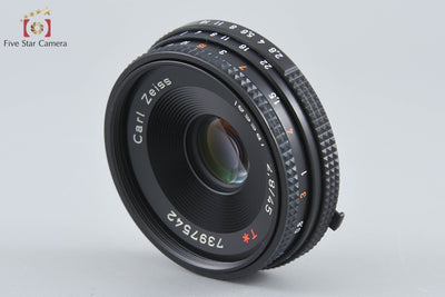 【中古】CONTAX コンタックス Carl Zeiss Tessar 45mm f/2.8 T* MMJ