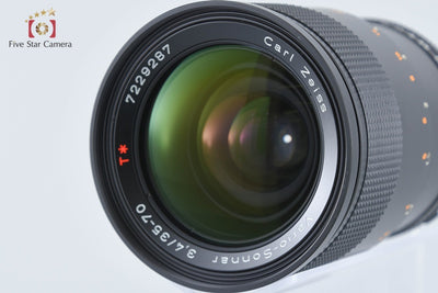 【中古】CONTAX コンタックス Carl Zeiss Vario-Sonnar 35-70mm f/3.4 T* MMJ 2025.11月 オーバーホール済み