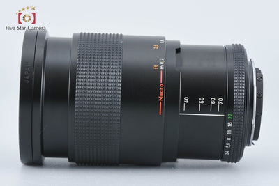 【中古】CONTAX コンタックス Carl Zeiss Vario-Sonnar 35-70mm f/3.4 T* MMJ 2025.11月 オーバーホール済み
