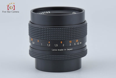 【中古】CONTAX コンタックス Carl Zeiss Planar 50mm f/1.4 T* AEJ