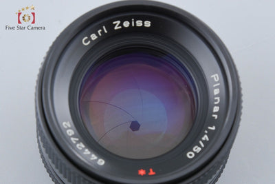 【中古】CONTAX コンタックス Carl Zeiss Planar 50mm f/1.4 T* AEJ