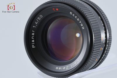 【中古】CONTAX コンタックス Carl Zeiss Planar 50mm f/1.4 T* AEJ