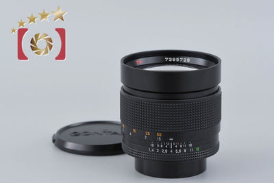 【中古】CONTAX コンタックス Carl Zeiss Planar 85mm f/1.4 T* MMJ