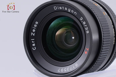 【中古】CONTAX コンタックス Carl Zeiss Distagon 28mm f/2.8 T* AEJ