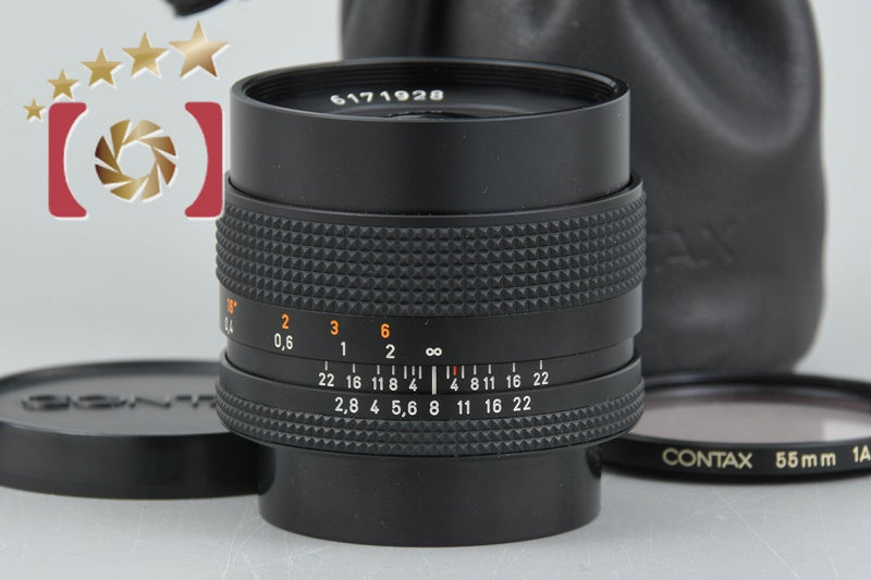 【中古】CONTAX コンタックス Carl Zeiss Distagon 28mm f/2.8 T* AEJ