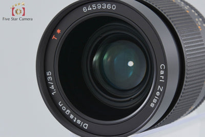 【中古】CONTAX コンタックス Carl Zeiss Distagon 35mm f/1.4 T* AEG 2025.9月 オーバーホール済み