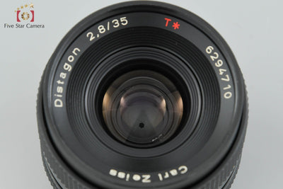 【中古】CONTAX コンタックス Carl Zeiss Distagon 35mm f/2.8 T* AEJ