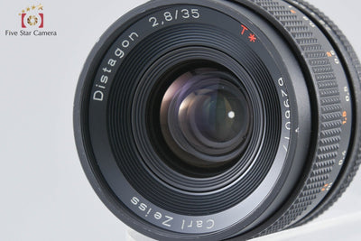 【中古】CONTAX コンタックス Carl Zeiss Distagon 35mm f/2.8 T* AEJ 2025.11月 オーバーホール済み