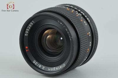 【中古】CONTAX コンタックス Carl Zeiss Distagon 35mm f/2.8 T* AEJ