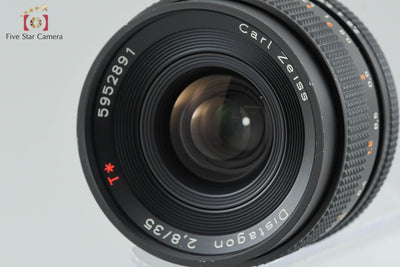 【中古】CONTAX コンタックス Carl Zeiss Distagon 35mm f/2.8 T* AEJ