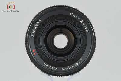 【中古】CONTAX コンタックス Carl Zeiss Distagon 35mm f/2.8 T* AEJ