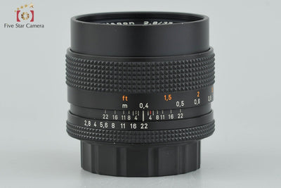 【中古】CONTAX コンタックス Carl Zeiss Distagon 35mm f/2.8 T* AEJ