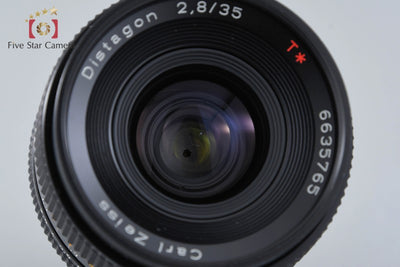 【中古】CONTAX コンタックス Carl Zeiss Distagon 35mm f/2.8 T* AEJ