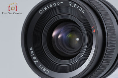 【中古】CONTAX コンタックス Carl Zeiss Distagon 35mm f/2.8 T* AEJ