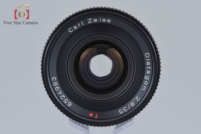 【中古】CONTAX コンタックス Carl Zeiss Distagon 35mm f/2.8 T* AEJ