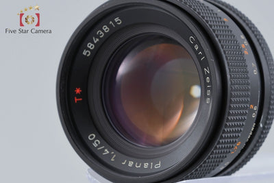 【中古】CONTAX コンタックス Carl Zeiss Planar 50mm f/1.4 T* AEJ