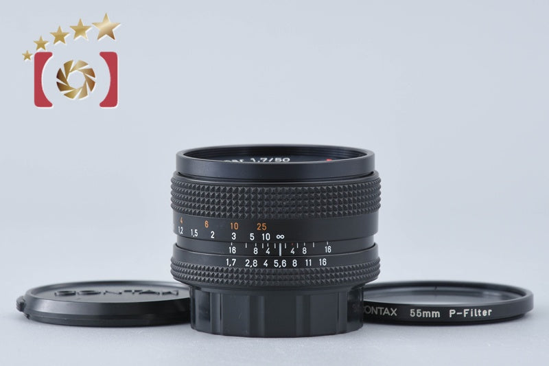 【中古】CONTAX コンタックス Carl Zeiss Planar 50mm f/1.7 T* AEJ